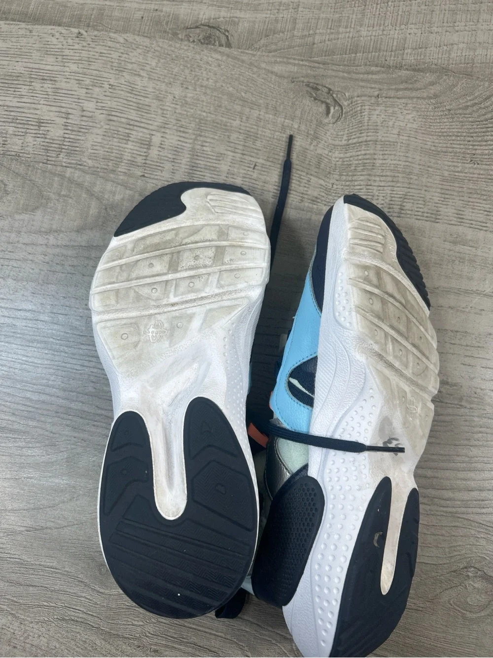 Nike Kids Navy, Mint & Bright Blue Athletic Sneakers